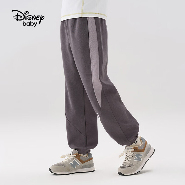 迪士尼 儿童休闲户外长裤男女童运动长裤2026春季新款