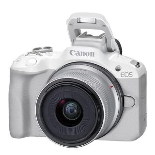 移动端：佳能 EOS R50 APS-C画幅 微单相机 白色 RF-S18-45mm F4.5-6.3 IS STM 单头套机