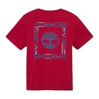  Timberland/添柏岚 宽松 男士短袖T恤 A5MYJAFG/酒庄红  拍小一码 L