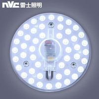 移动端、京东百亿补贴：雷士 Lighting照明  吸顶灯灯芯led灯条光源模组节能灯 24瓦 白光