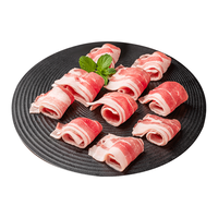 LONG DA/龙大 黑猪肉 黑猪去皮五花肉片