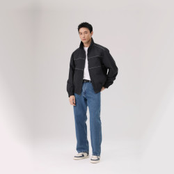 Levi's 轻户外休闲风 男士夹克外套 黑色 2XL