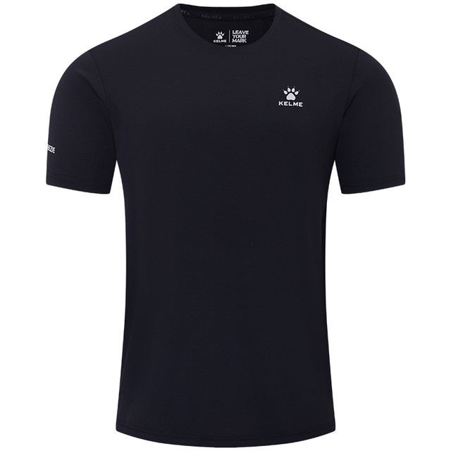 今日必买：卡尔美 男款冰丝短袖t恤 9623TX1032