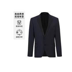 BOSS 男装外翻领西装质感宴会新郎伴郎服男士西服外套