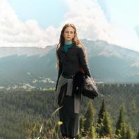 欧时力 防起球 女士针织连衣裙