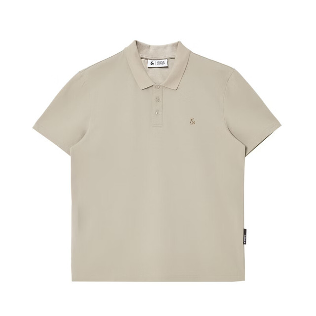 杰克琼斯 26年夏季新款男士商务纯色翻领polo衫（多色可选）