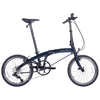 大行（DAHON）P10折叠自行车20英寸10速铝合金成人通勤V刹 PAA003 珠光深蓝