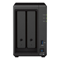  Synology/群晖 双核心 NAS网络存储服务器+6G内存（2G+4G内存）+希捷酷狼4T*2