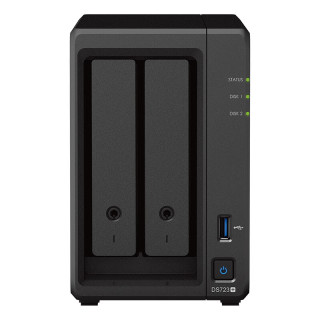  Synology/群晖 双核心 NAS网络存储服务器+6G内存（2G+4G内存）+希捷酷狼4T*2