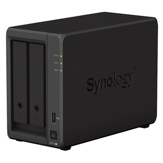  Synology/群晖 双核心 NAS网络存储服务器+6G内存（2G+4G内存）+希捷酷狼4T*2
