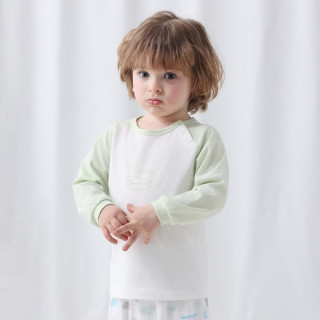 丽婴房 春季新款男女童纯棉印花家居服 柔软亲肤内衣套装