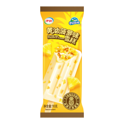伊利 牧场黄油菠萝味雪糕冰淇淋70克*5支+赠伊利蓝莓冰棒70g*6支*3件