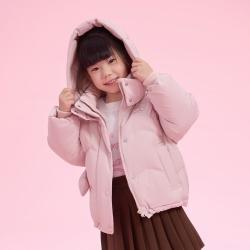 波司登 25新款羽绒服女童5A抗菌绒90绒大耳兔星星挂坠保暖外套T250246322  140 /64 约 130-140cm 30kg