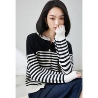 ORIGIN/安瑞井 韩系宽松慵懒 女士针织开衫