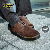 Dr.Martens 马丁（马汀博士 Dr.Martens）Zavala Lo男女秋舒适百搭轻量麂皮棕色薄底女单鞋 深棕色 36