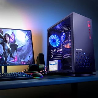  Cooyes/酷耶 高性价比 游戏电脑主机 32G内存 4060显卡 256G固态硬盘 GTX1650显卡