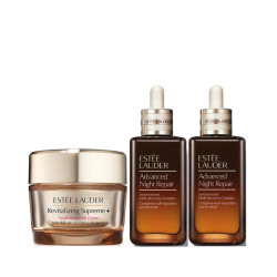 雅诗兰黛 小棕瓶特润精华露100ml*2+智妍紧塑精华乳霜 75ml