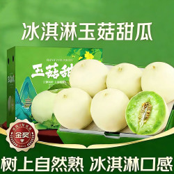 趣鲜语 海南玉菇甜瓜 5斤净重4.5斤