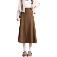  JEANSWEST/真维斯 垂感舒适 女士半身裙