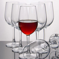 乐唯诗 加厚玻璃高脚红酒杯