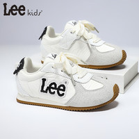  LEE KIDS 防滑轻便 儿童运动鞋 米黑 27 【脚长170mm】