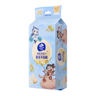 维达 x《哪吒2》 洗脸巾50抽1提XL码80克重一次性毛巾擦脸巾