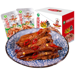 银城湘味 香辣味 小鱼干 QQ鱼香辣味20包