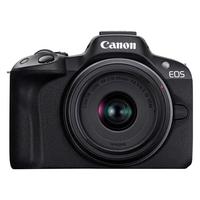 佳能 Vlog人像美颜 微单相机+18-45mm镜头 18-45mm 套机 黑色