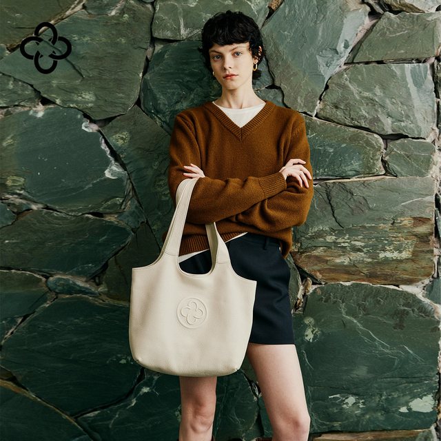 CASSILE 鹿皮柔软大容量托特包单肩包 4色可选  MS125342002