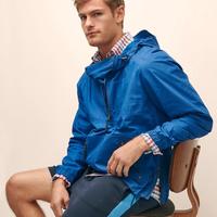  Brooks Brothers/布克兄弟 Cotton Hooded Popover