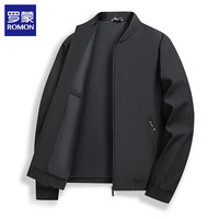 罗蒙 男士通勤棒球领夹克 单面款