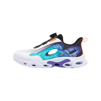 XTEP/特步 透气 儿童运动鞋 新白色/黑/紫外光 37