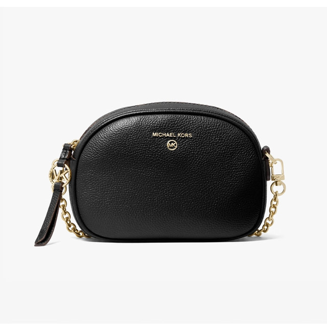 MICHAEL KORS 【38女神节礼物】MK女包包JET SET CHARM单肩斜挎圆饼包 小号