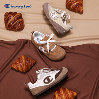 Champion 冠军男女儿童鞋秋复古魔术贴包跟防滑软薄底板鞋勃肯鞋