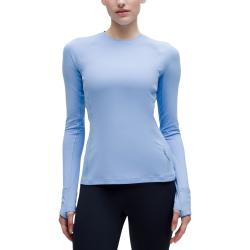 lululemon 露露乐檬 女装 柔软透气圆领长袖T恤 LW3IM1S 西纳特拉蓝 M