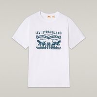 88VIP：Levi's 冰酷系列 男士美式复古休闲双马印花短袖T恤 006WZ-0000