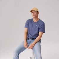 Levi's 男士美式复古印花短袖T恤 000S6-0000