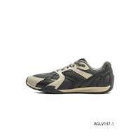 李宁 菲林Retro丨休闲鞋男女情侣鞋新款复古德训鞋轻便薄底运动鞋