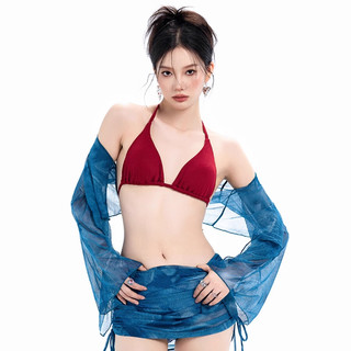  nai-LanG/耐浪 防晒 女士比基尼三件套