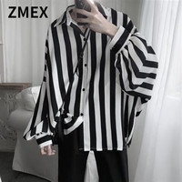 ZMEX 宽松 男士衬衫