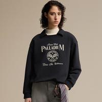 PALLADIUM 翻领卫衣宽松时尚潮流女款百搭上衣