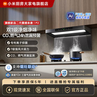 米家 小米米家智能净烟机P2 CXW-165-MJ06CY 烹饪净烟厨房净味