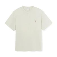 MLB 男女情侣潮流纯色短袖休闲宽松百搭T恤25夏季TSB61