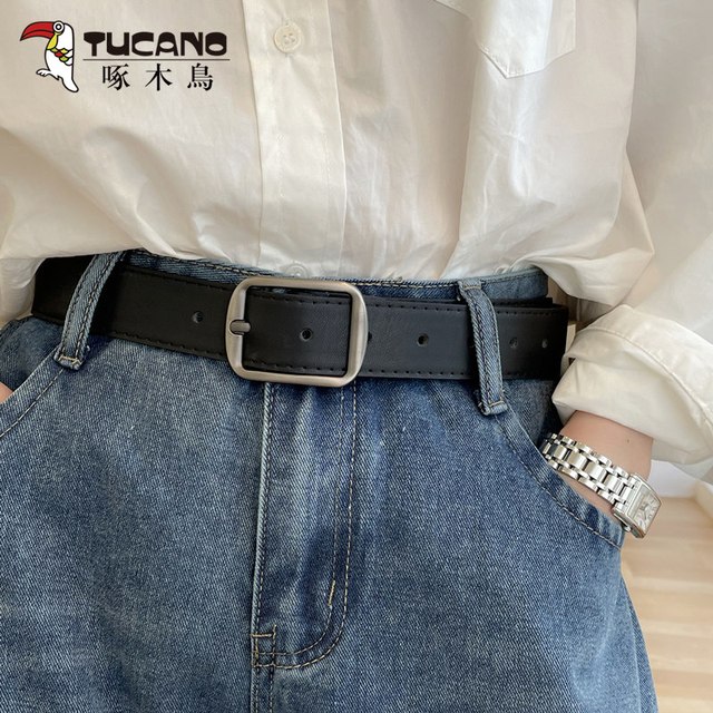 啄木鸟 男女通用皮带 NS-24 3.2cm