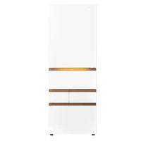 东芝 大白桃Pro系列 GR-RM487WI-PG1B3 风冷多门冰箱 464L 富士白