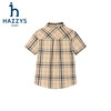  HAZZYS/哈吉斯 轻薄 儿童短袖衬衫