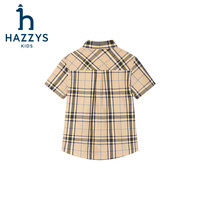  HAZZYS/哈吉斯 轻薄 儿童短袖衬衫