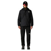 北面 TNF北面美版男女款ANTORA防风透气连帽冲锋衣夹克 NF0A7QEY男款-4H0-宇宙黑 L