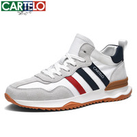 卡帝乐鳄鱼 男士网面运动鞋防滑百搭跑步鞋 QH8016