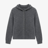 百家好 女士连帽毛衣开衫 10132662305546